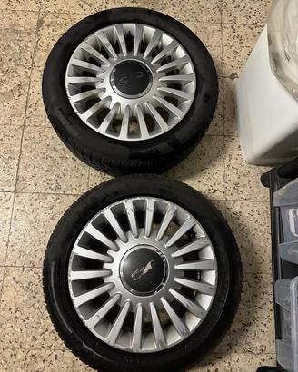 cerchi in lega R 15 per fiat 500