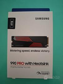 Samsung SSD 990 Pro 4TB Heatsink (MZ-V9P4T0GW)