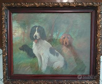 Quadro cani Raffaele del Rosso