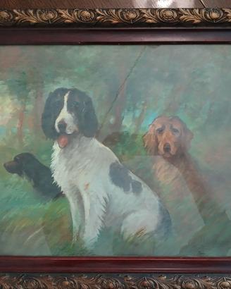 Quadro cani Raffaele del Rosso