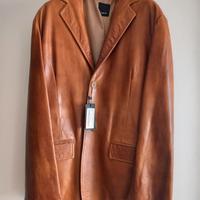 Giacca vintage uomo pelle
