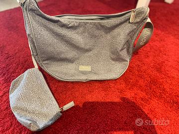 Borsa mezzaluna borbonese come nuova