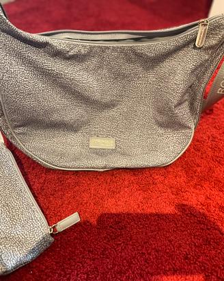 Borsa mezzaluna borbonese come nuova