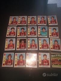 lotto 20 figurine calciatori panini 1981/82 Milan
