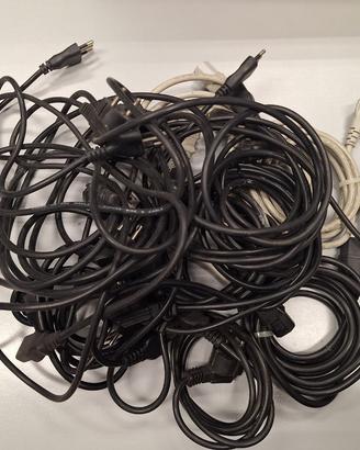 50+ pezzi Cavi Alimentazione PC IEC C13 Schuko Ita