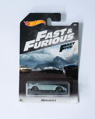 Hot Wheels Nissan GT-R  2009, Modellino Scala 1:64