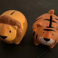 Salvadanai bambini a forma di animali