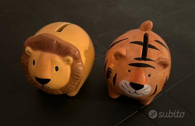 Salvadanai bambini a forma di animali