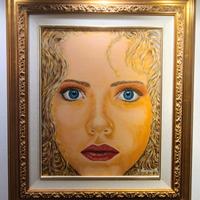 quadro VISO DI DONNA 