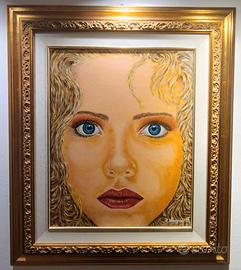 quadro VISO DI DONNA 