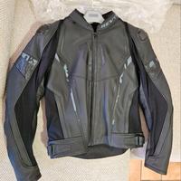 Giacca moto pelle Rev'it Glide con paraschiena