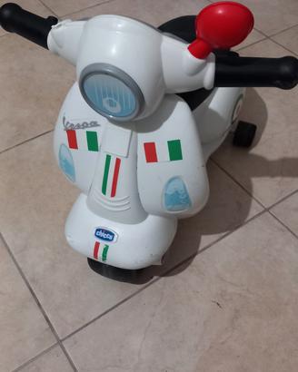 CHICCO VESPA CAVALCABILE BIANCA PRIMAVERA BAMBINI
