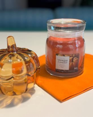 Candela Yankee Candle Spiced Pumpkin Zucca Speziat
