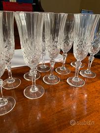 Servizio 47 calici cristallo – prosecco, vino e li