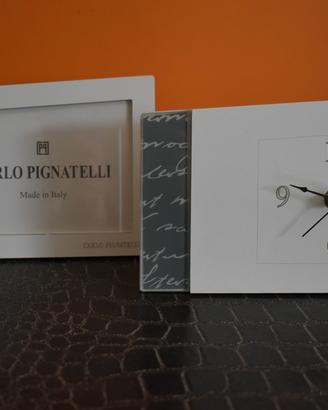 Orologio e Portafoto Carlo Pigantelli 