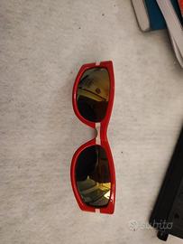 Occhiali sole bimbo, rossi, 