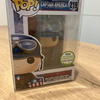 Funko Pop! Captain America #219 WWII ECC - raro