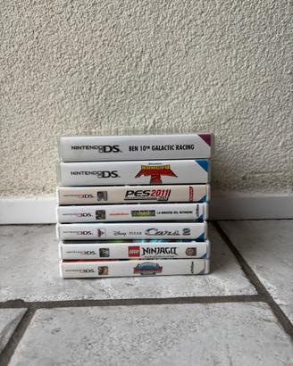 Lotto giochi Nintendo DS e 3DS