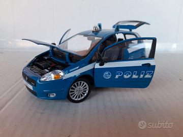 MODELLO AUTO FIAT GRANDE PUNTO POLIZIA DI STATO OF