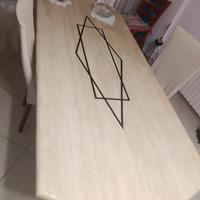 tavolo pranzo in marmo