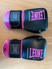 Guanti BOXE Donna marca Leone in pelle