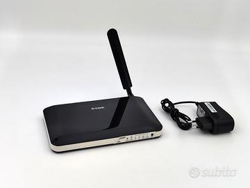 D-Link DWR-512 router WiFi 3G slot SIM 4 porte LAN