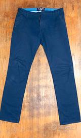 Pantalone uomo Cotton&Silk colore blu 