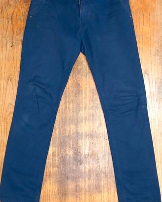 Pantalone uomo Cotton&Silk colore blu 