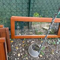 infissi in legno con doppio vetro