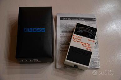 Boss TU-3 Chromatic Tuner accordatore