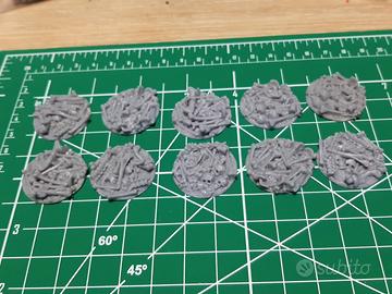 10x topper carnage for 32mm bases 