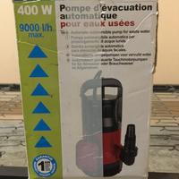 Pompa d'evacuazione automatica per acqua