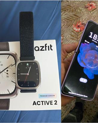Razr 50 ultra + Active 2 square