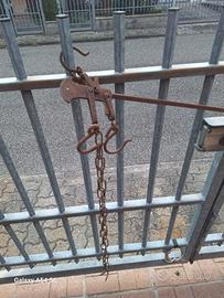 antica Stadera Vintage Con ganci 