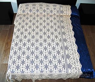 Copritavolo/copriletto/copridivano PIZZO VINTAGE