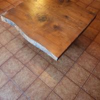 ☕ Tavolino da Salotto Artigianale in Cedro e Ferro