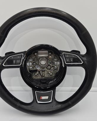 Volante multifunzione sterzo in pelle audi a7 8f7