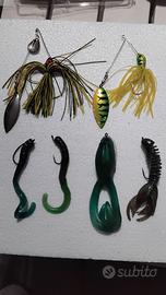 artificiali pesca black bass/persico