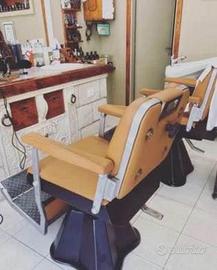 Poltrone da barbiere vintage