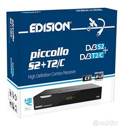 decoder Edision combo T2 s2 c