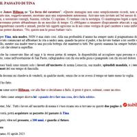 Il passato di Tina (per acquistarne un pezzetto)