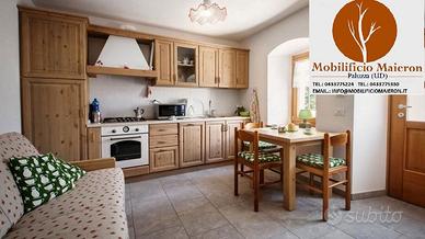 Mobili Arredi Rustici Cucine Legno Abete co0330