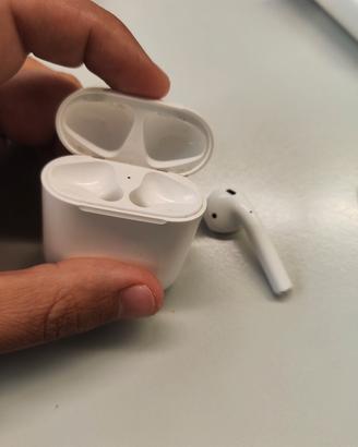 Case e cuffietta sinistra AirPods 2ªgen originali 