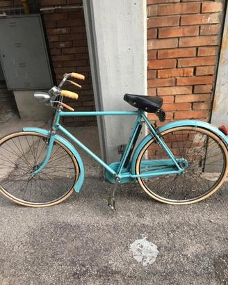 Bicicletta bianchi vintage completamente restaurat