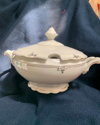 Zuppiera SELTMANN Deco’ argenteo 1920