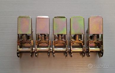 5 Cricchetti in acciaio inossidabile