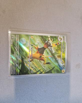 Carta Pokemon Heliolisk 177/167ilustrazione rara 