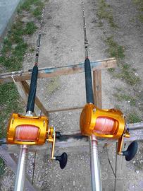2 combo canne drifting tonno