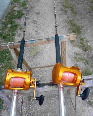 2 combo canne drifting tonno