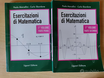 Esercitazioni di Matematica Marcellini Parte 1 e 2